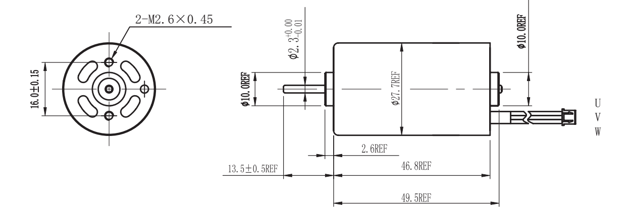 OT-EM2847無刷電機|電動門窗電機|電動窗簾電機|氧氣泵電機-萬至達電機