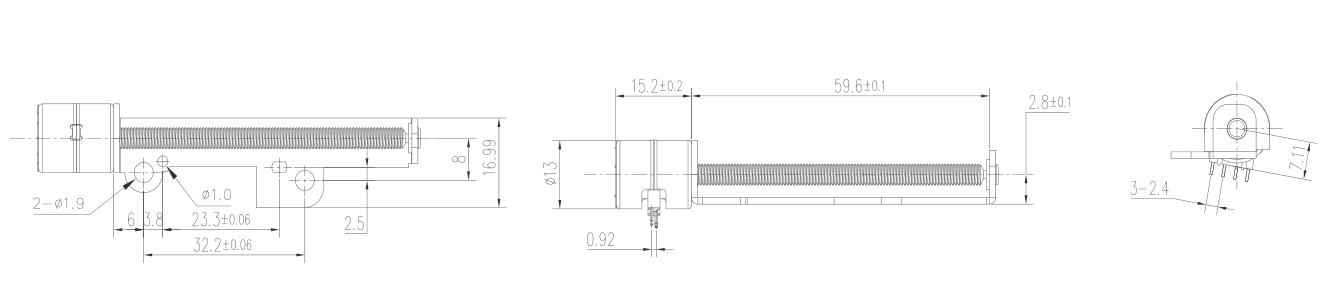 OT-SM065L-011步進電機_帶絲桿電機_安防設(shè)備電機_微型馬達-萬至達電機