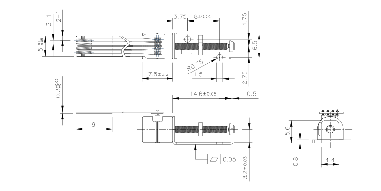 OT-SM065L-133步進(jìn)電機(jī)_絲桿步進(jìn)電機(jī)_相機(jī)馬達(dá)_醫(yī)療設(shè)備電機(jī)-萬至達(dá)電機(jī)