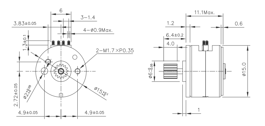 OT-SM15P-035步進(jìn)電機(jī)|微型打印機(jī)電機(jī)|醫(yī)療設(shè)備電機(jī)|血壓計(jì)馬達(dá)-萬至達(dá)電機(jī)