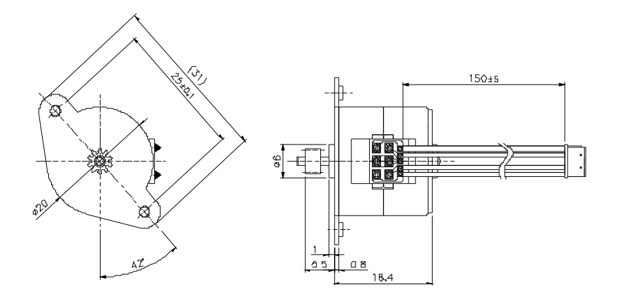 OT-SM20P-195步進電機|步進電機廠家|POS機電機|醫(yī)療器械電機|微型馬達-萬至達電機