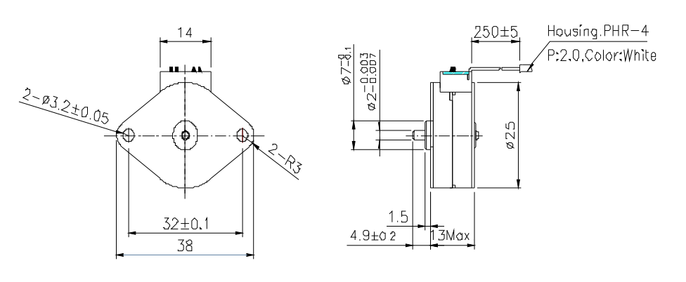 OT-SM25P-179步進(jìn)電機(jī)|微型打印機(jī)電機(jī)|照片打印機(jī)電機(jī)|醫(yī)療設(shè)備電機(jī)|微型電機(jī)-萬至達(dá)電機(jī)