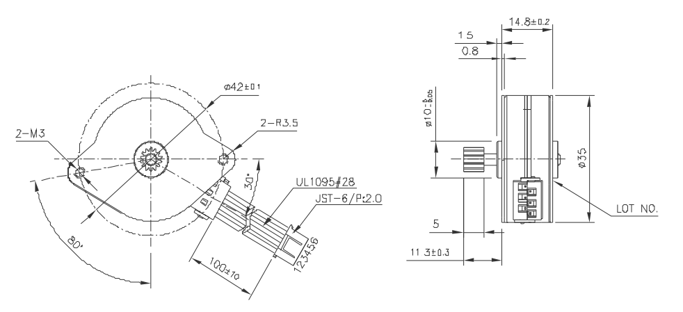 OT-SM35P-395步進(jìn)電機(jī)|微型打印機(jī)電機(jī)|醫(yī)療器械電機(jī)|血壓計電機(jī)|微型電機(jī)-萬至達(dá)電機(jī)