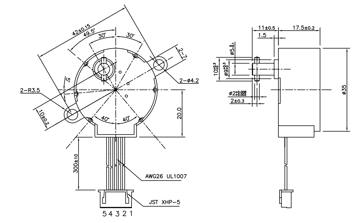 OT-GSM35-368步進(jìn)減速電機(jī)|減速步進(jìn)電機(jī)|步進(jìn)電機(jī)|空調(diào)電機(jī)|監(jiān)控?cái)z像頭電機(jī)-萬(wàn)至達(dá)電機(jī)