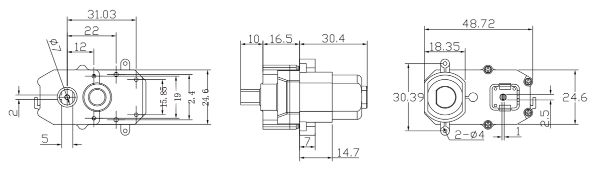 OT-M02/08機(jī)器人減速電機(jī)|機(jī)器人減速機(jī)|玩具馬達(dá)-萬至達(dá)電機(jī)