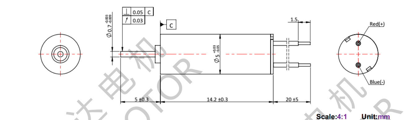 OT-CM0514空心杯電機(jī)-萬至達(dá)電機(jī)