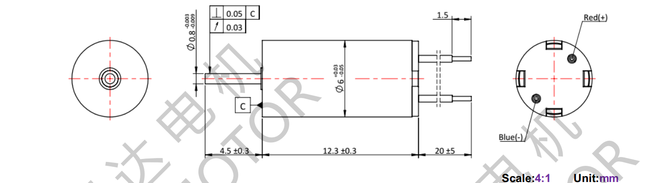 OT-CM0612空心杯電機(jī)-萬至達(dá)電機(jī)