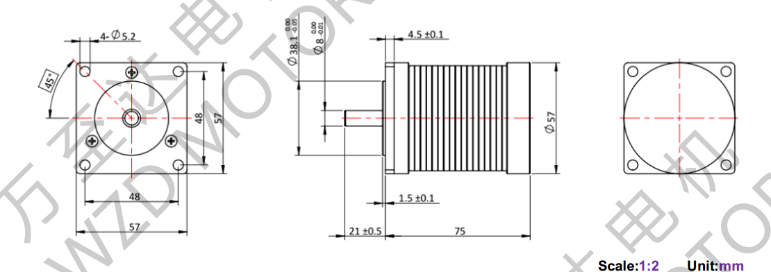 OT-EM5775BLDC無刷電機-萬至達電機