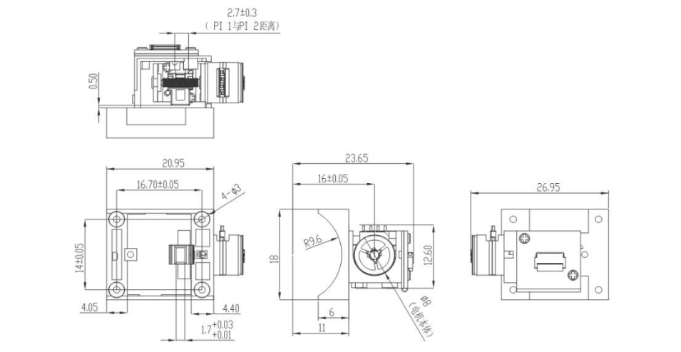 OT-SM8.0XL-001微型步進(jìn)電機(jī)絲桿模組_光學(xué)變焦鏡頭電機(jī)-萬(wàn)至達(dá)電機(jī)